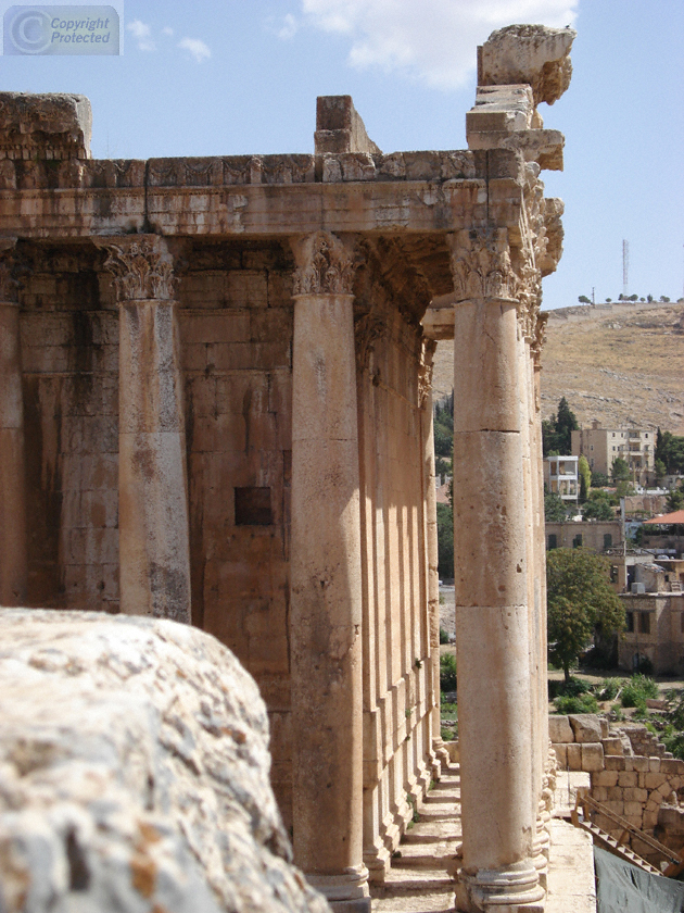 Roman Temple of Bacchus in Baalbek